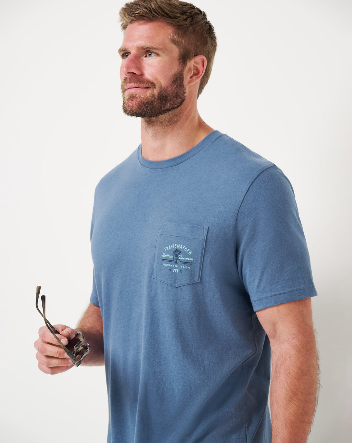 TravisMathew | Chianti Tee - Bering Sea