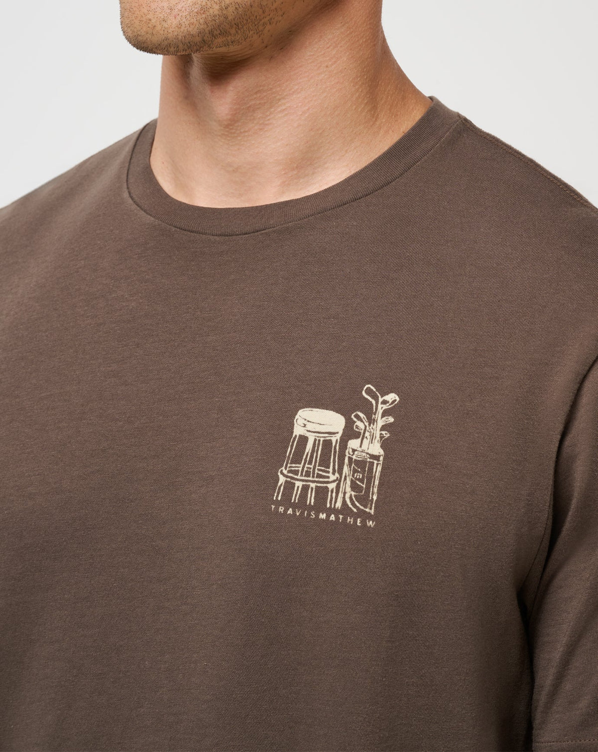 TravisMathew | Tasting Room Tee - Chocolate