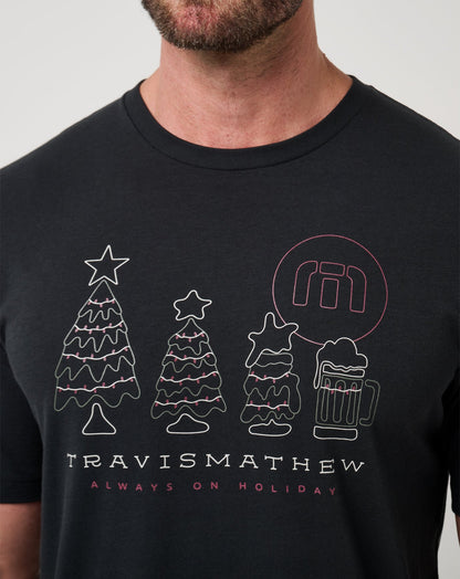 TravisMathew | Season Of Giving Tee - Black