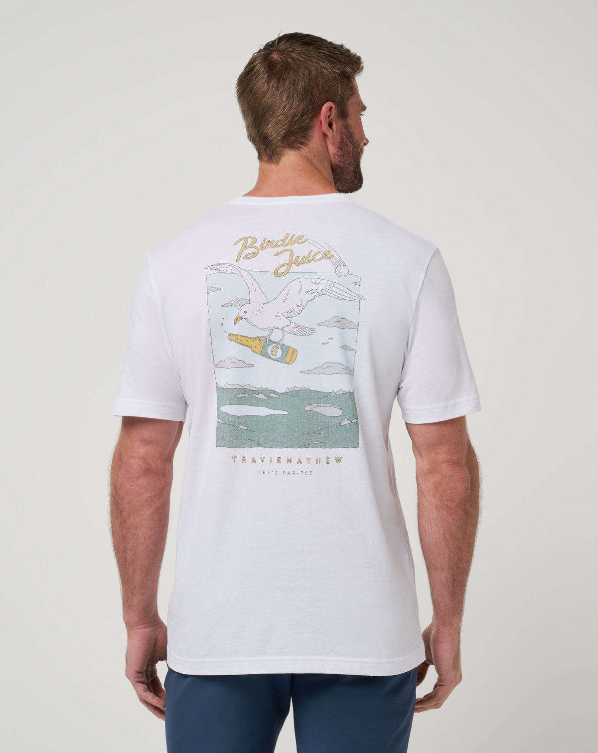 TravisMathew | Drink Ticket Tee - White