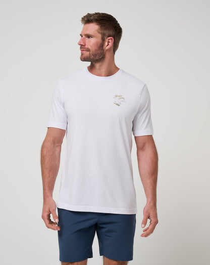 TravisMathew | Drink Ticket Tee - White