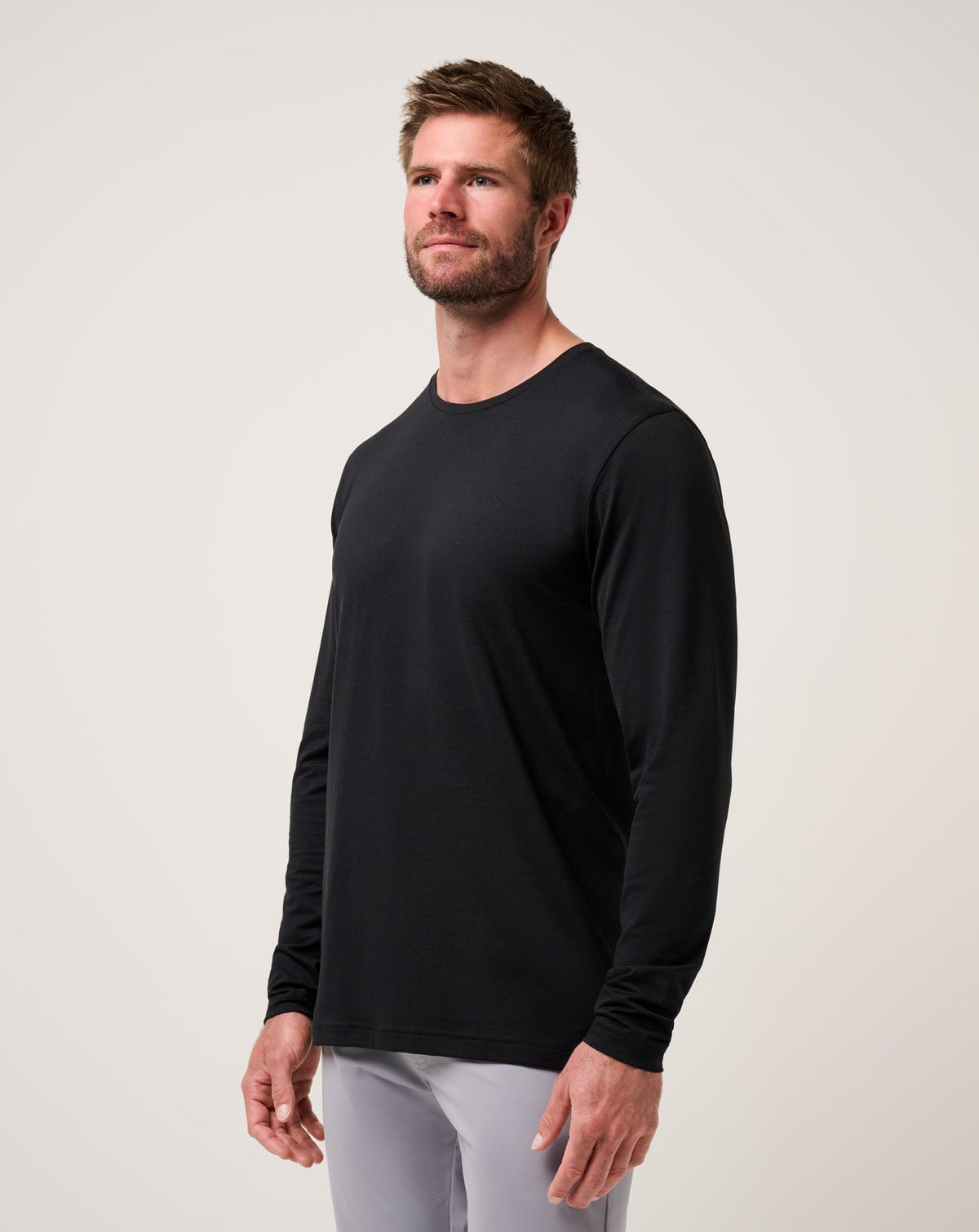 TravisMathew | Performance Jersey Long Sleeve Tee - Black