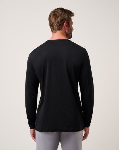 TravisMathew | Performance Jersey Long Sleeve Tee - Black