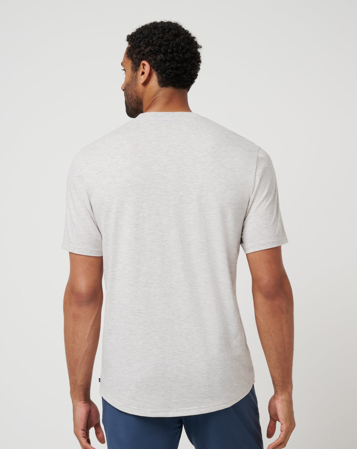 TravisMathew | All Adrift Tee - Heather Light Grey