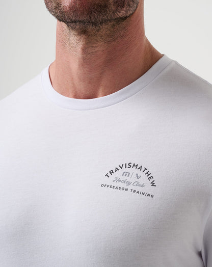 TravisMathew | Delayed Penalty Tee - White