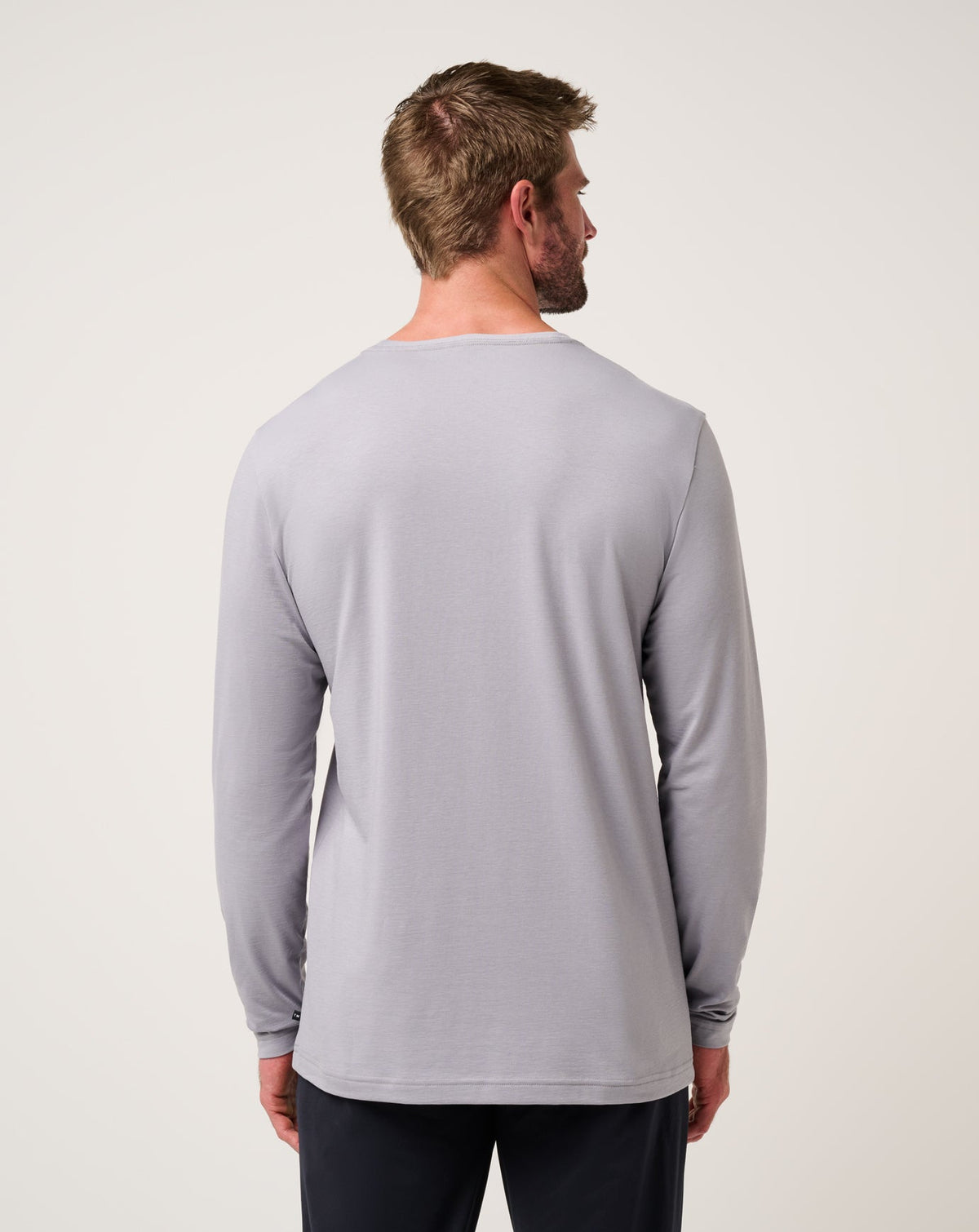 TravisMathew | Performance Jersey Long Sleeve Tee - Sleet