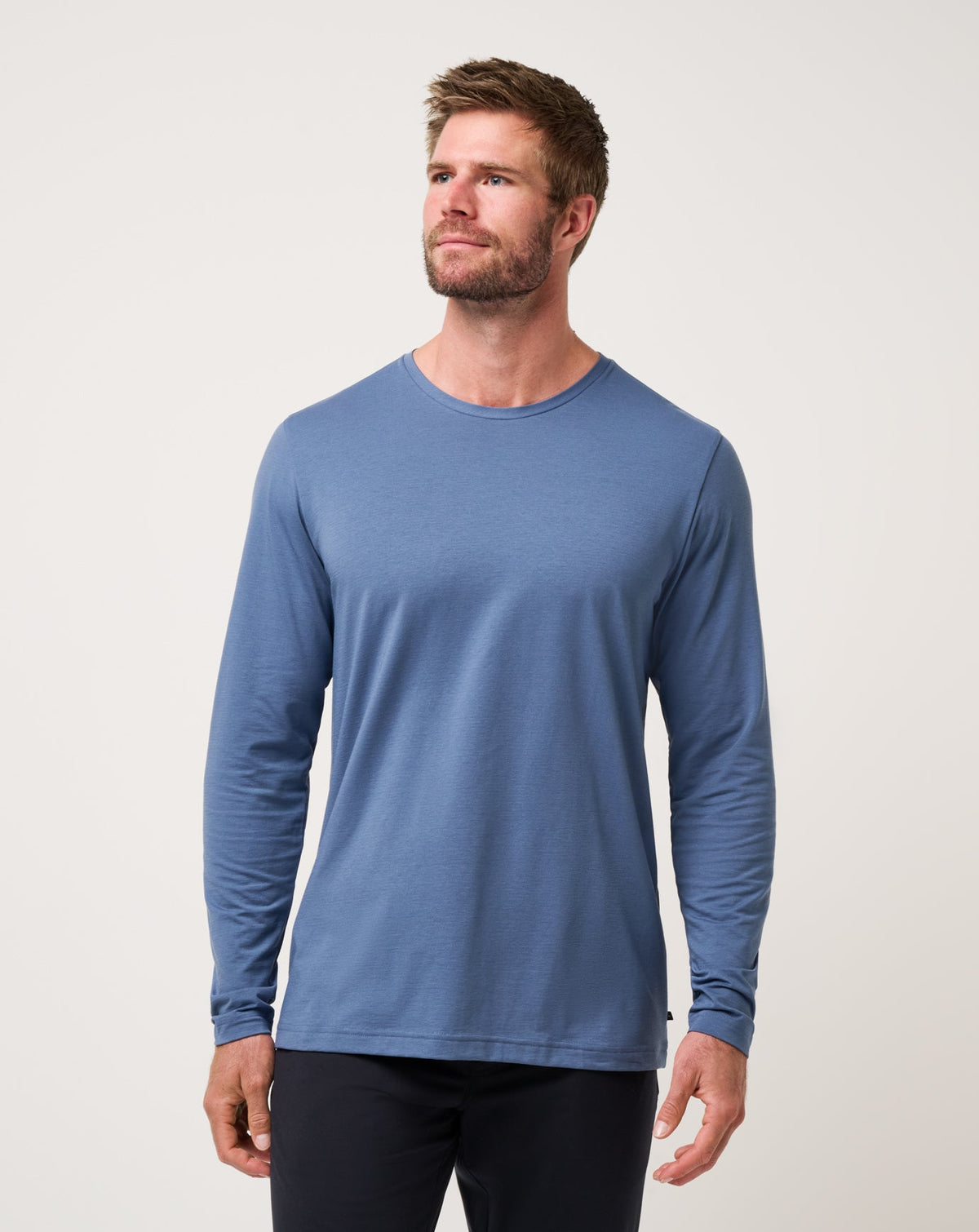 TravisMathew | Performance Jersey Long Sleeve Tee - Bering Sea