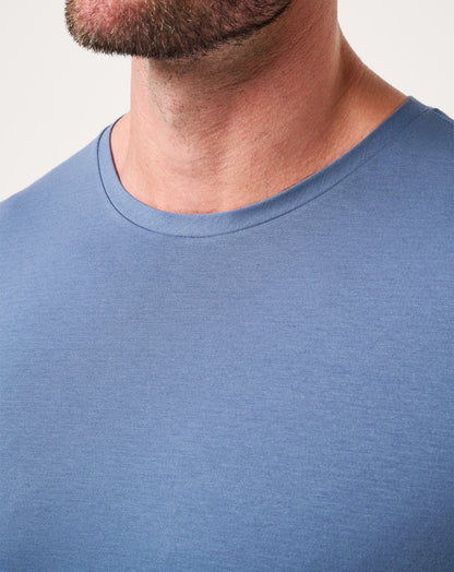 TravisMathew | Performance Jersey Long Sleeve Tee - Bering Sea