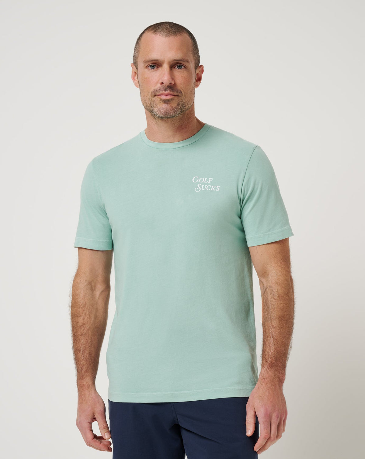 TravisMathew | Golf Sucks FB Tee - Wasabi