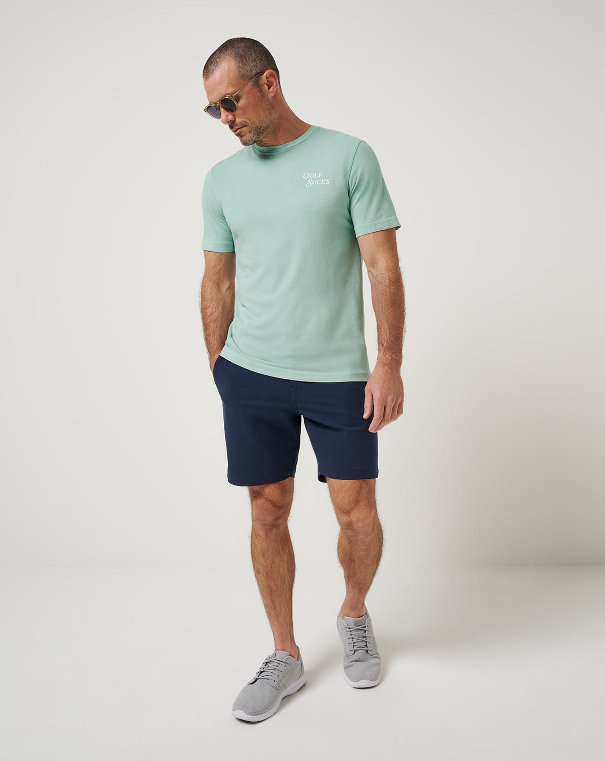 TravisMathew | Golf Sucks FB Tee - Wasabi