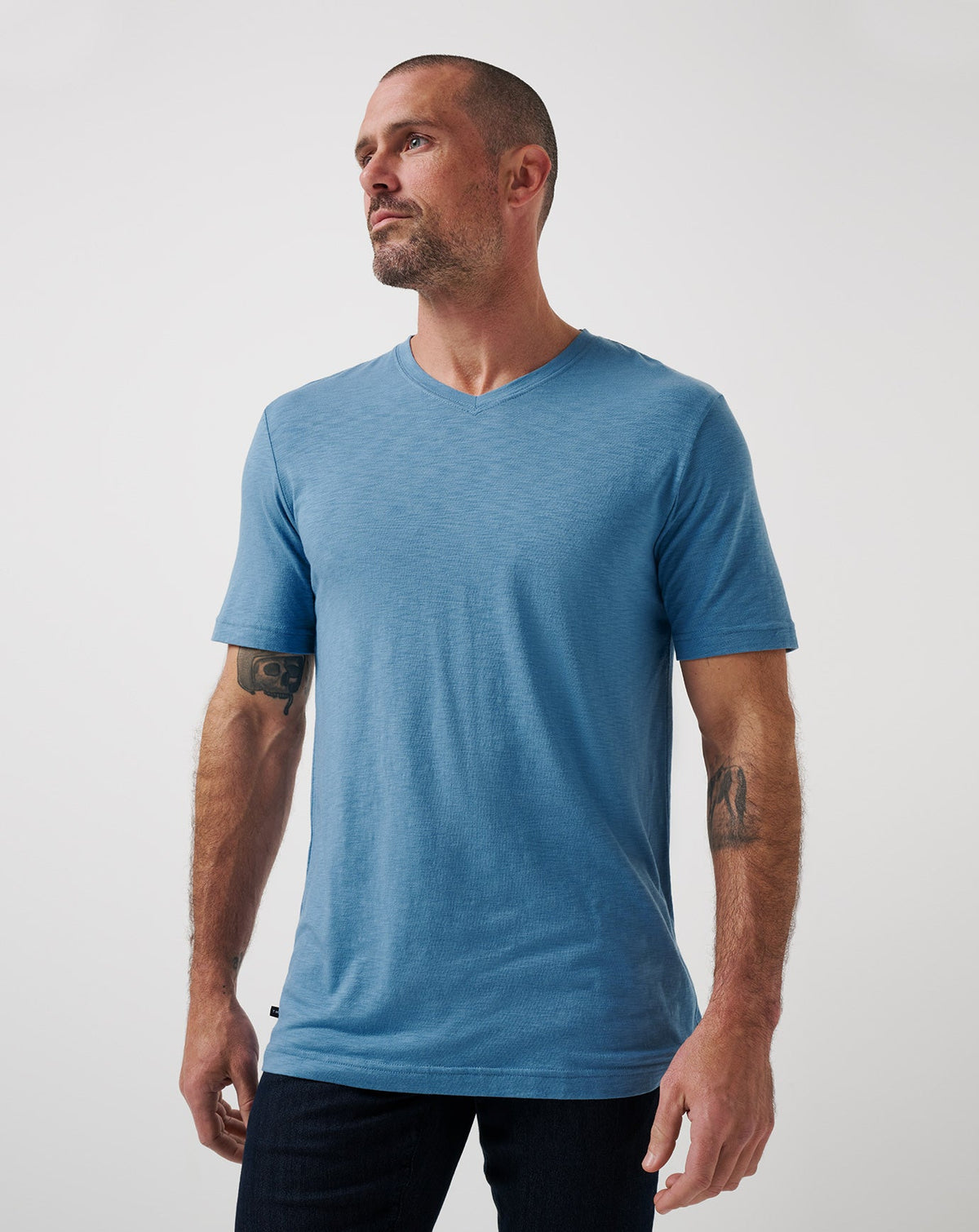 TravisMathew | Cloud Tee - Copen Blue