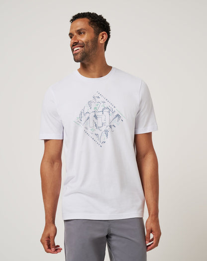 TravisMathew | Rainforest Canopy Tee - White