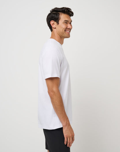 TravisMathew | Golf Sucks Tee - White