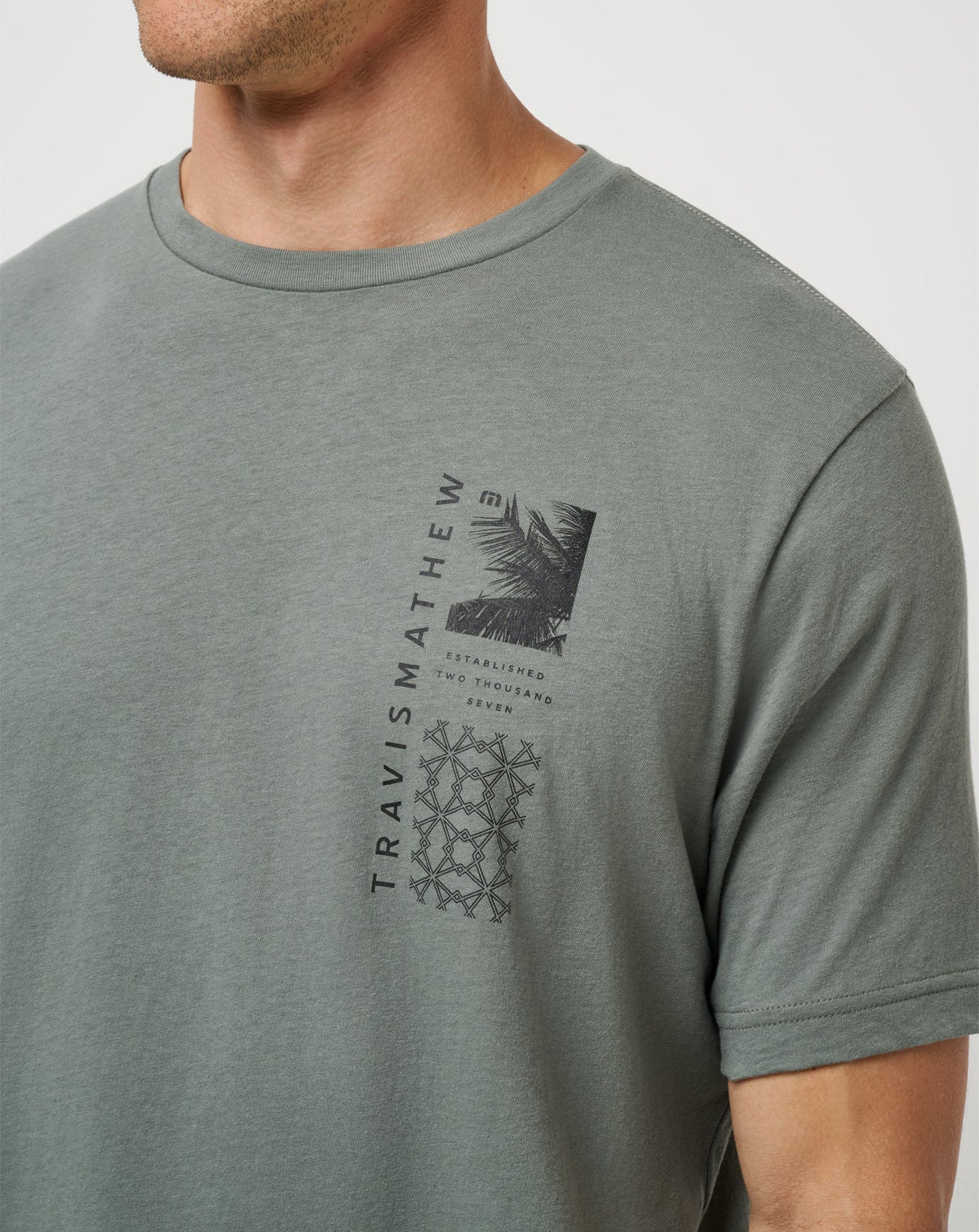 TravisMathew | Global Pass Tee - Dark Olive