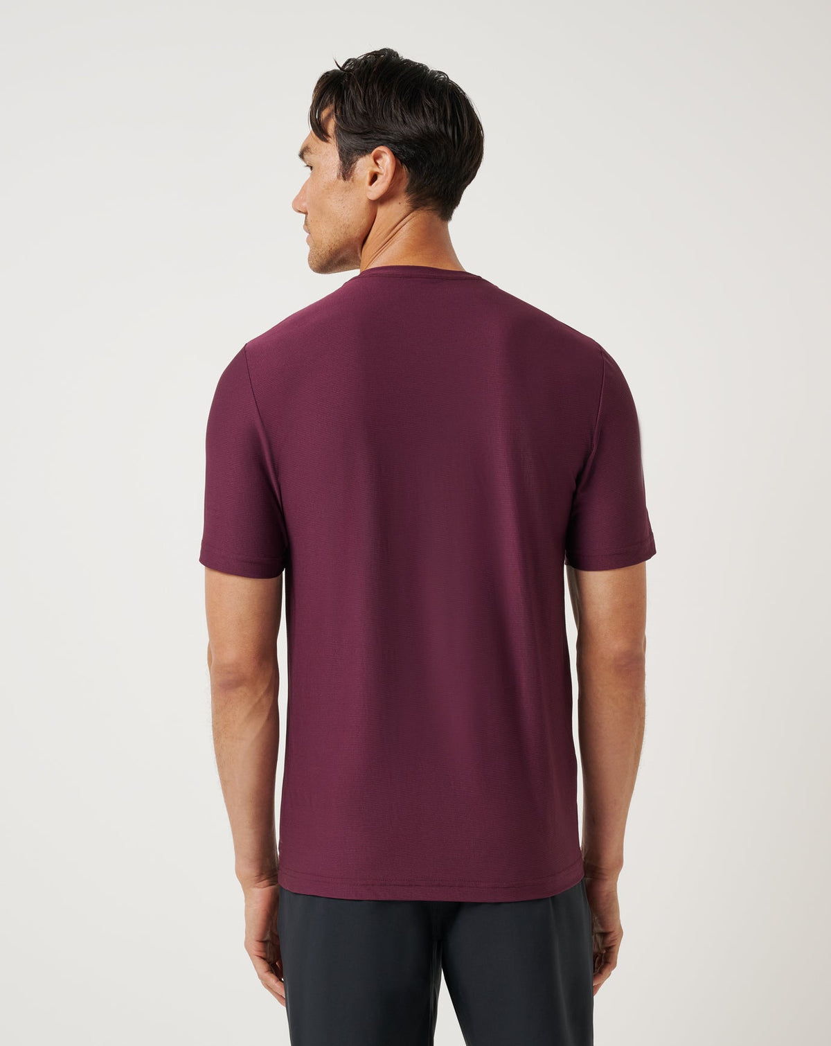TravisMathew | First Day Active Tee - Mauve Wine
