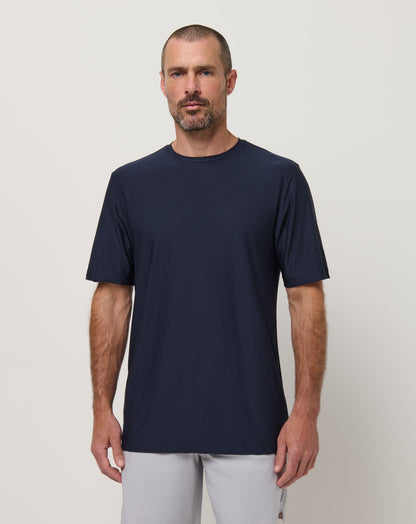 TravisMathew | First Day Active Tee - Total Eclipse