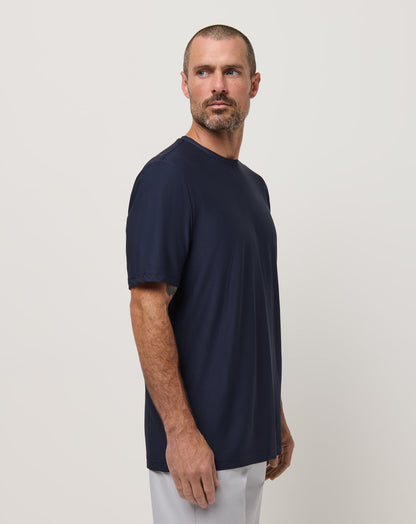 TravisMathew | First Day Active Tee - Total Eclipse