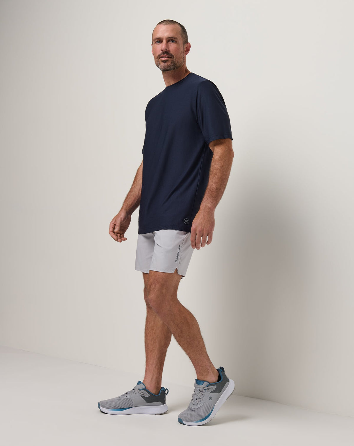 TravisMathew | First Day Active Tee - Total Eclipse