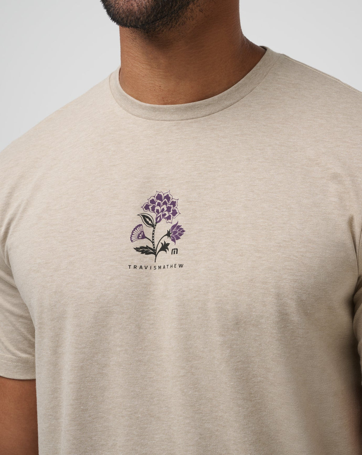 TravisMathew | Fading Sunlight Tee - Oxford Tan