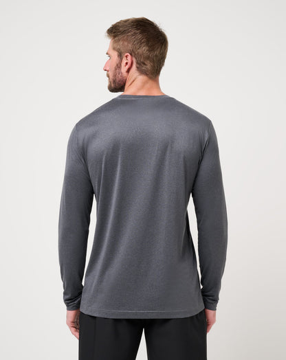 TravisMathew | Court Control Tee - Heather Dark Grey