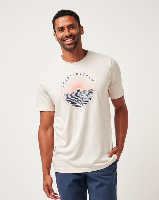 TravisMathew | Beach Cities Tee - Moonbeam