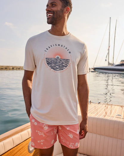 TravisMathew | Beach Cities Tee - Moonbeam