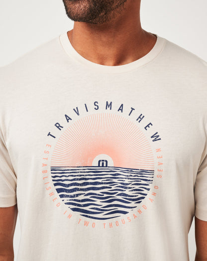 TravisMathew | Beach Cities Tee - Moonbeam