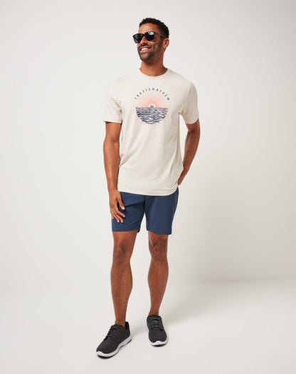TravisMathew | Beach Cities Tee - Moonbeam