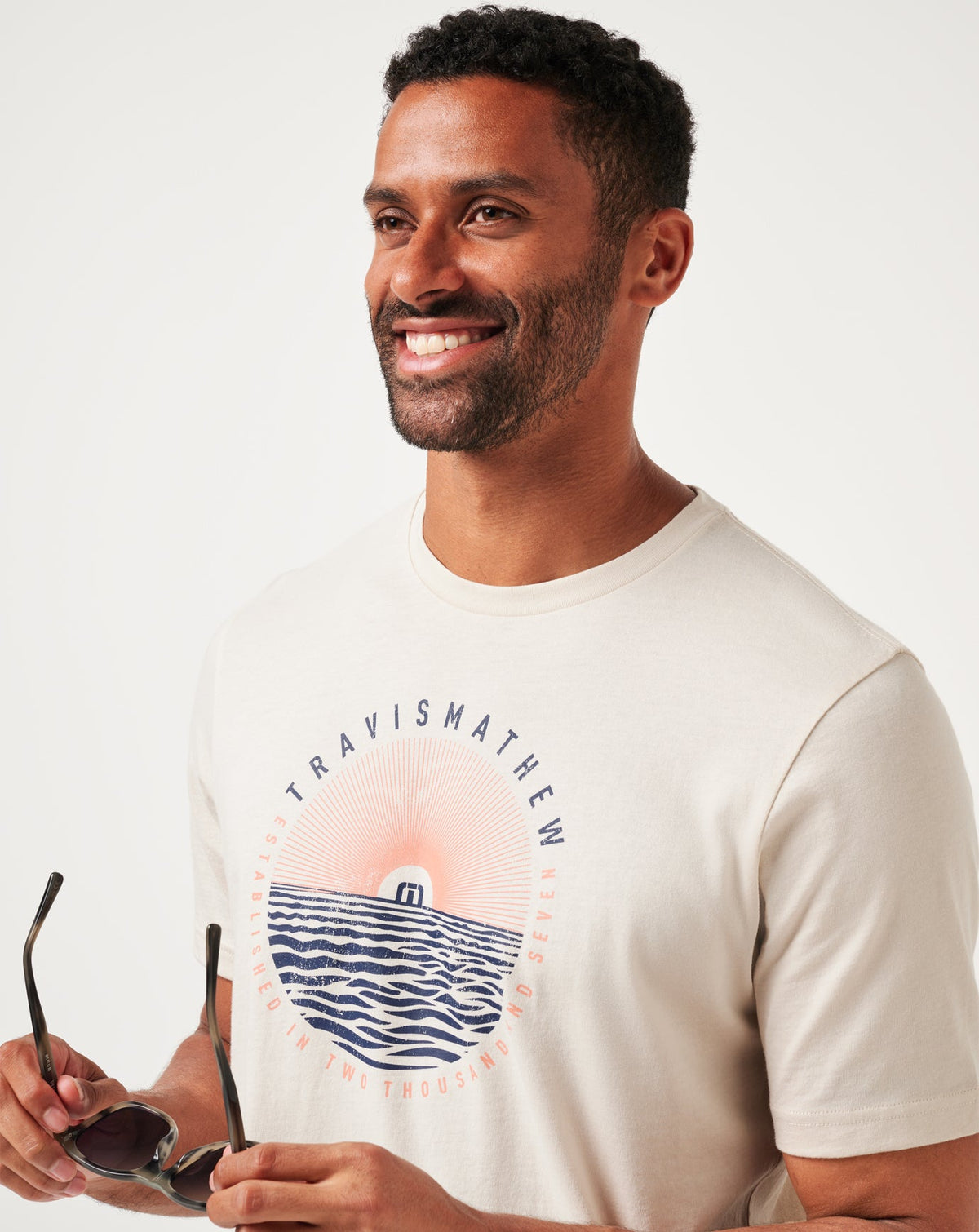 TravisMathew | Beach Cities Tee - Moonbeam