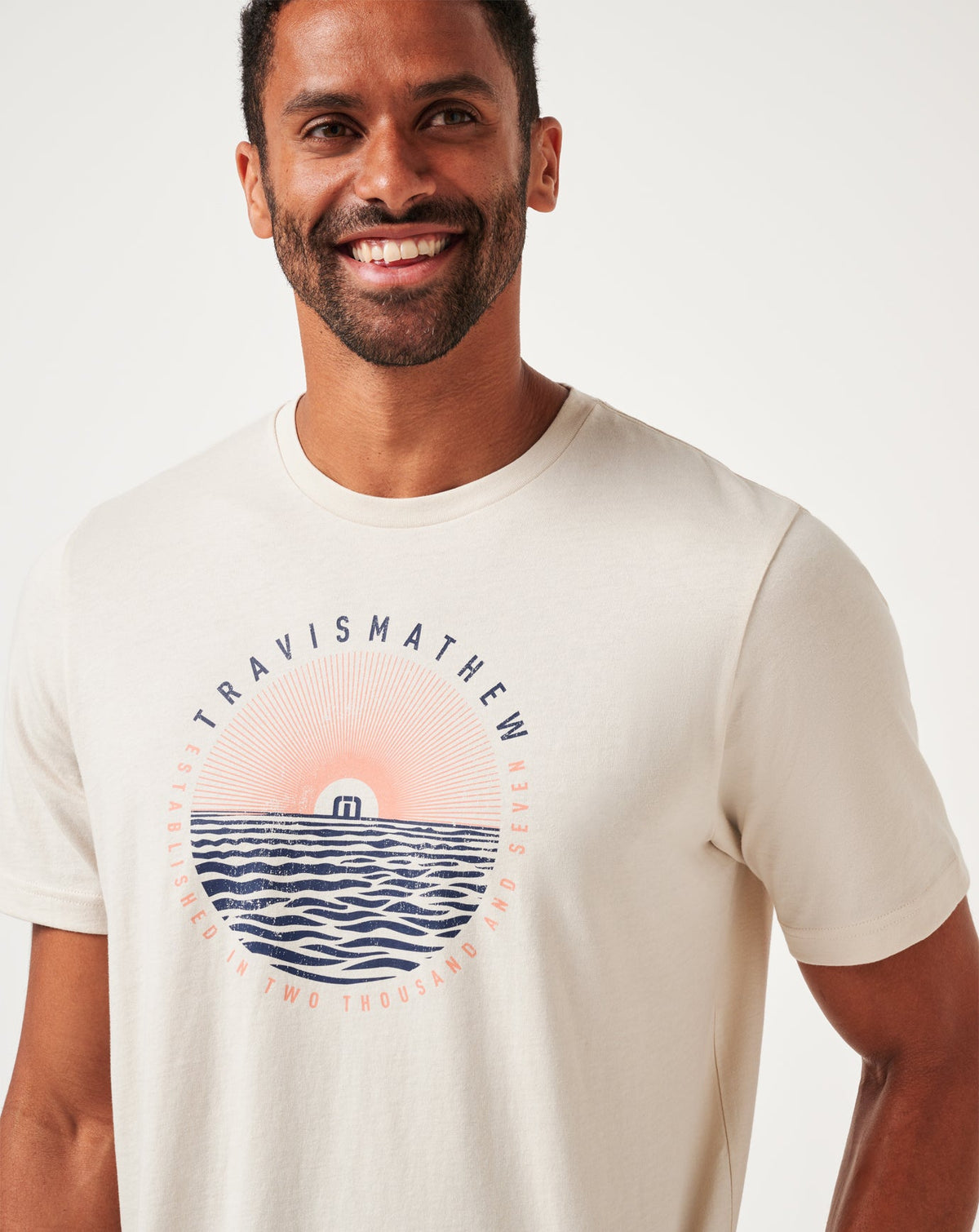 TravisMathew | Beach Cities Tee - Moonbeam