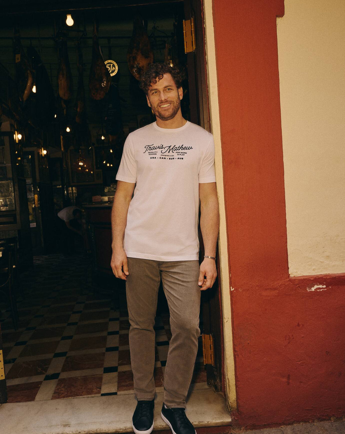 TravisMathew | Perfect Plan Tee - White