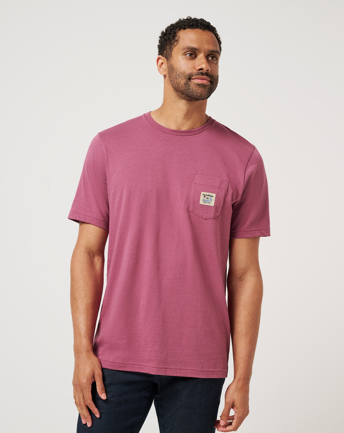 TravisMathew | TM Beach Pocket Tee - Damson