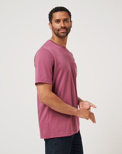 TravisMathew | TM Beach Pocket Tee - Damson