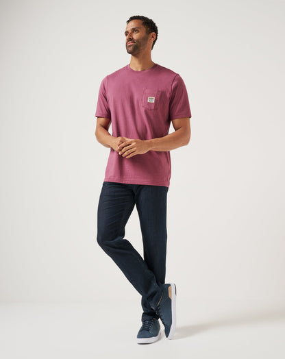 TravisMathew | TM Beach Pocket Tee - Damson