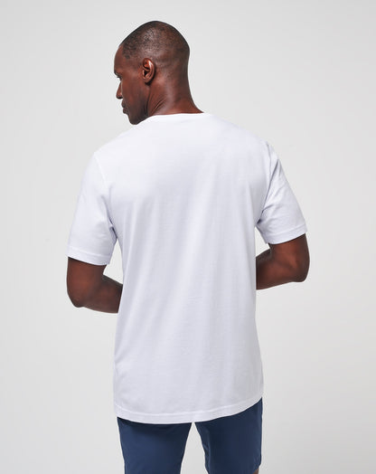 TravisMathew | Foam Paths Tee - White