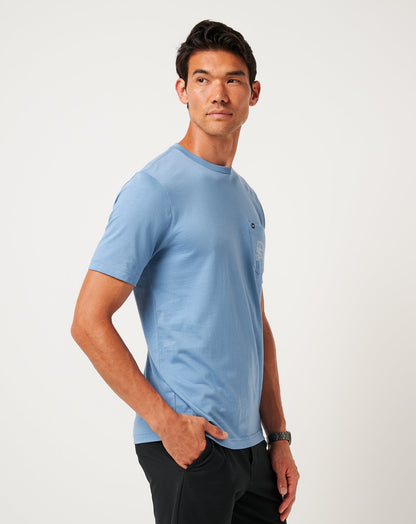 TravisMathew | Lost Mapes Pocket Tee - Pacific Coast