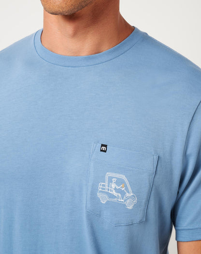 TravisMathew | Lost Mapes Pocket Tee - Pacific Coast
