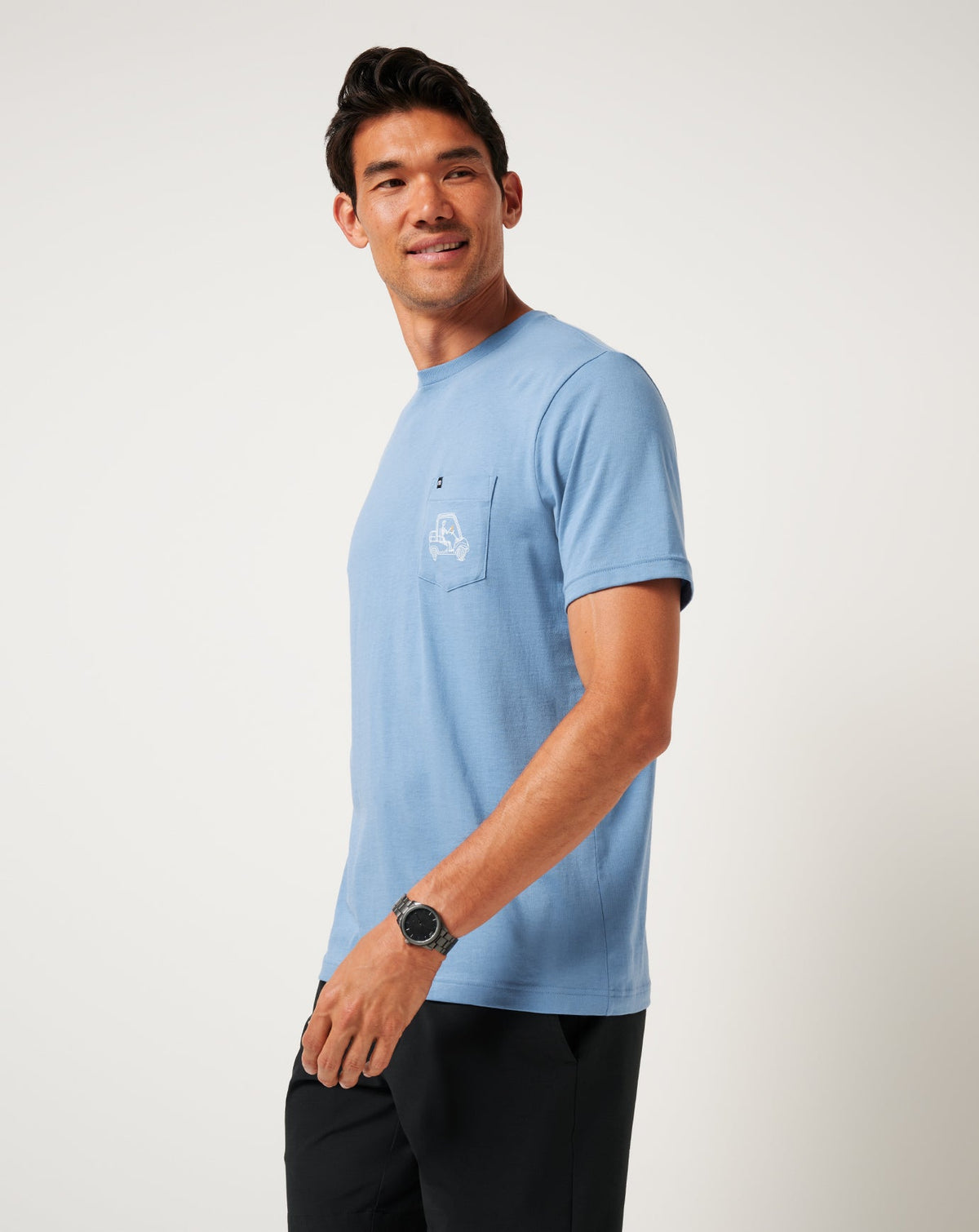 TravisMathew | Lost Mapes Pocket Tee - Pacific Coast