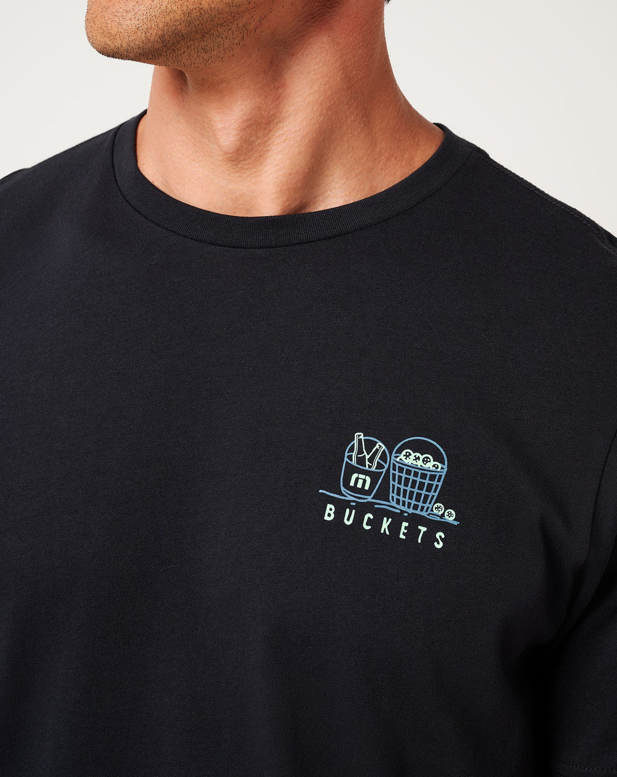 TravisMathew | Lost Buckets Tee - Black