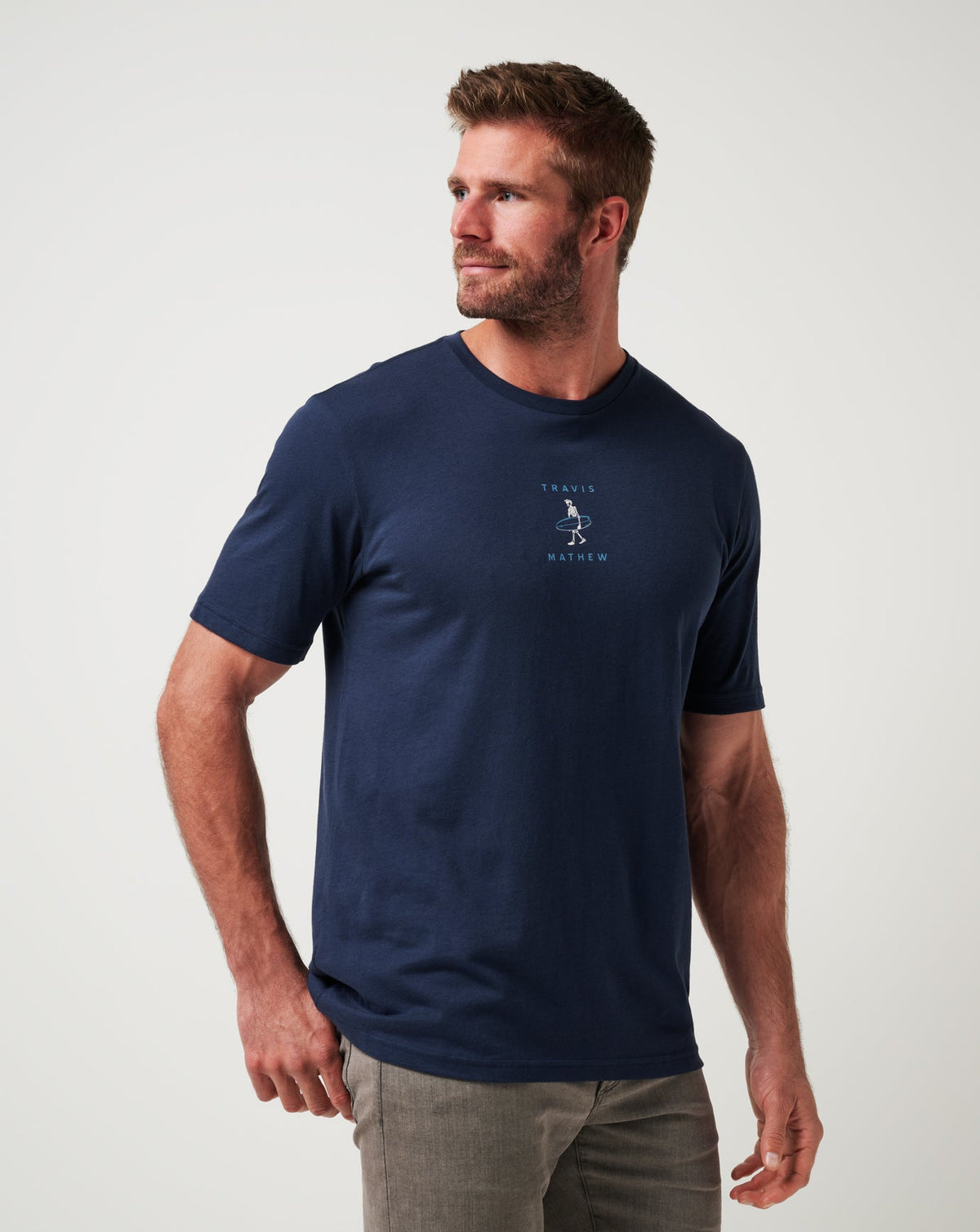 TravisMathew | Triple Up Tee - Total Eclipse