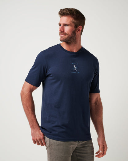 TravisMathew | Triple Up Tee - Total Eclipse