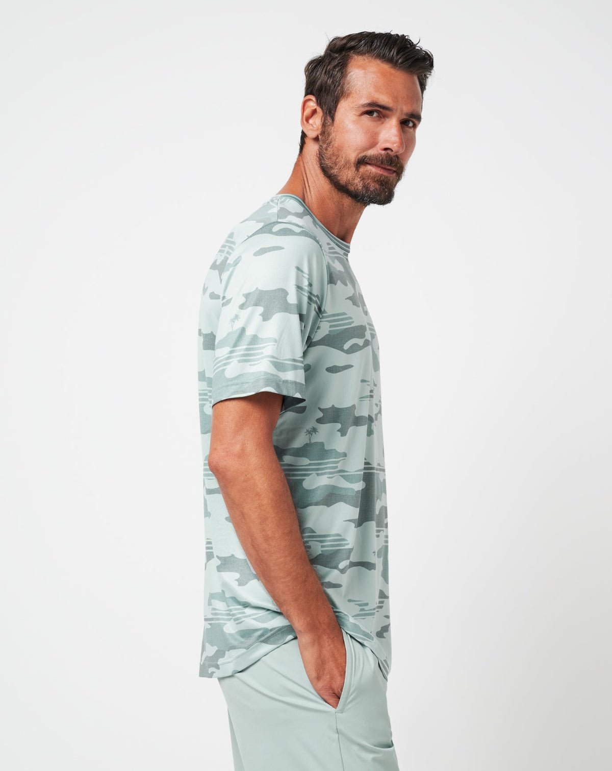 TravisMathew | Season Stealth Tee - Gray Mist