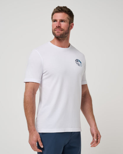 TravisMathew | Switch Stance Tee - White