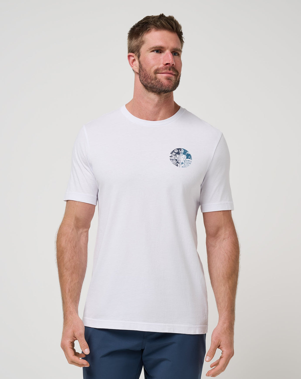 TravisMathew | Switch Stance Tee - White