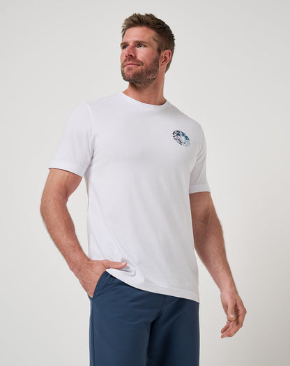 TravisMathew | Switch Stance Tee - White