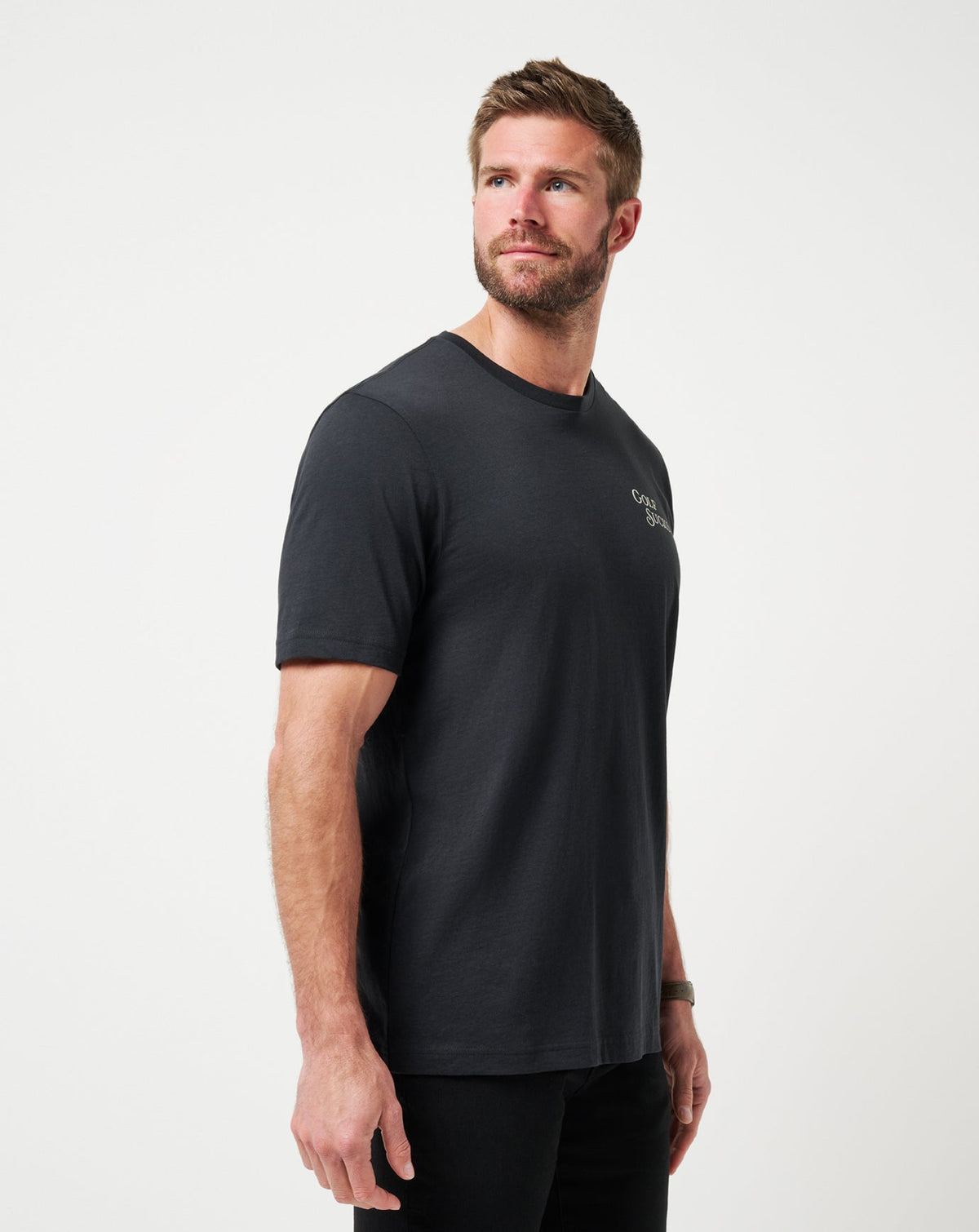TravisMathew | Course Rules Tee - Black