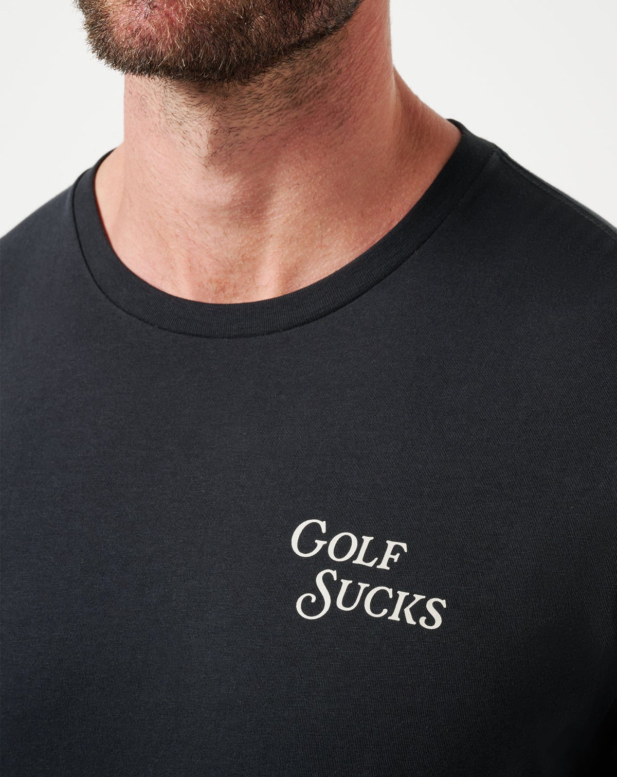 TravisMathew | Course Rules Tee - Black