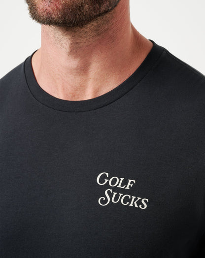 TravisMathew | Course Rules Tee - Black