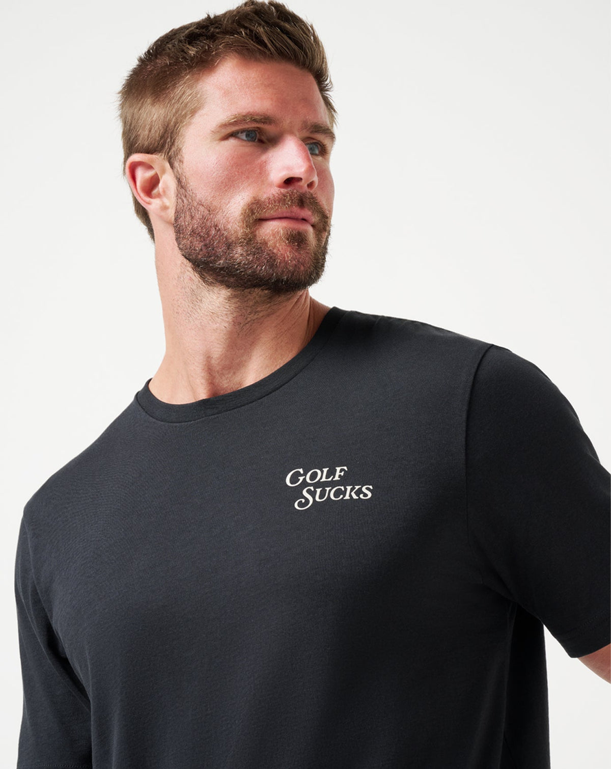 TravisMathew | Course Rules Tee - Black