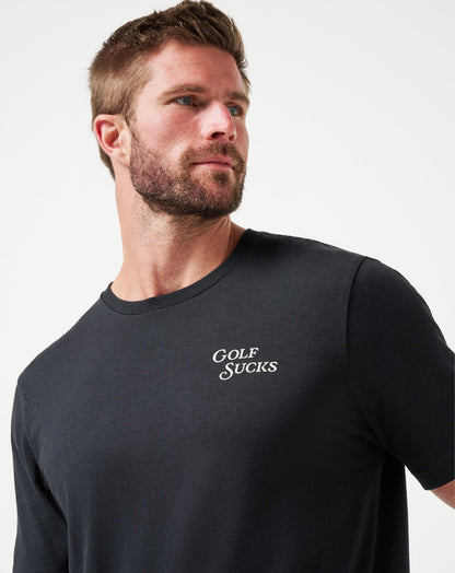 TravisMathew | Course Rules Tee - Black